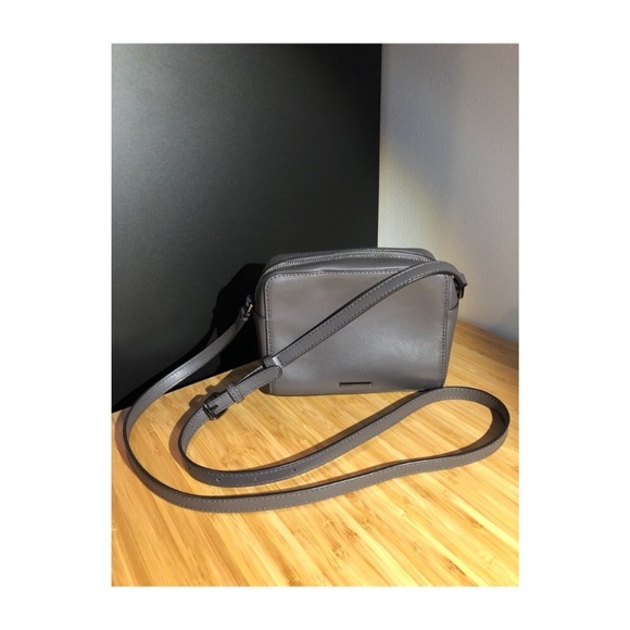 Rebecca Minkoff Sofia Tassel Gray Pink Mini Bag - Picture 7 of 8